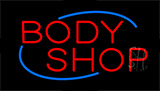 Body Shop Flashing Neon Sign