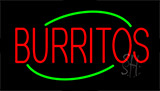 Burritos Animated Neon Sign
