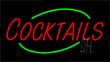 Cocktail Animated Neon Sign