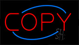 Red Copy Animated Neon Sign