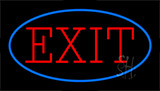 Exit Animated Neon Sign