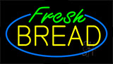 Green Fresh Bread Animated Neon Sign