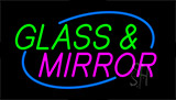 Glass And Mirror Animated Neon Sign