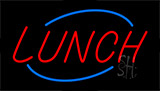 Lunch Animated Neon Sign
