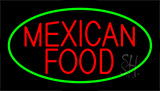 Mexican Food Animated Neon Sign
