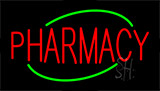 Red Pharmacy Animated Neon Sign