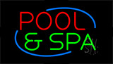 Pool And Spa Animated Neon Sign
