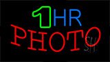 1 Hr Photo Block Flashing Neon Sign