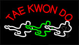 Tae Kwon Do Animated Neon Sign