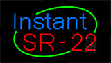Instant Sr 22 Animated Neon Sign