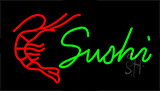Green Sushi Logo Neon Sign