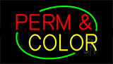 Perm And Color Animated Neon Sign