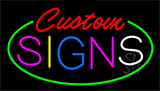 Custom S Animated Neon Sign