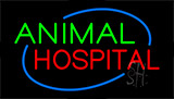 Animal Hospital Flashing Neon Sign