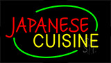 Japanese Cuisine Animated Neon Sign
