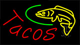 Fish Tacos Animated Neon Sign