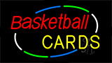 Basketball Cards Animated Neon Sign