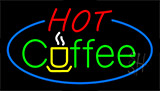 Hot Coffee Animated Neon Sign
