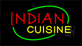 Indian Cuisine Animated Neon Sign