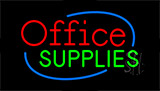 Office Supplies Animated Neon Sign