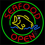 Seafood Open Neon Sign