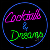 Cocktail And Dreams Neon Sign