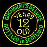 Buchanans 12 Year Old Neon Sign