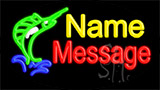 Custom Swordfish Animated Neon Sign