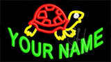 Custom Tortoise Animated Neon Sign