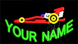 Custom Dragster 1 Animated Neon Sign