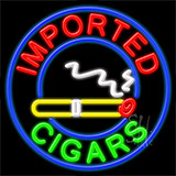 Imported Cigars Neon Sign