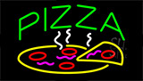 Pizza Logo Animated Neon Sign