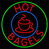 Red Hot Bagels Neon Sign