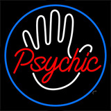 Red Psychic With Border Neon Sign