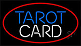 Red Tarot Card Neon Sign
