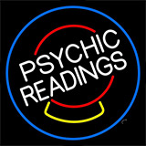 White Psychic Readings Crystal Neon Sign