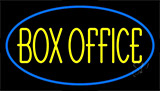 Yellow Box Office Neon Sign