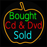 Bought Cd And Dvd Sold Neon Sign