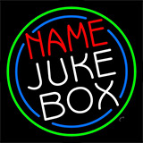 Custom Juke Box Blue And Green Neon Sign