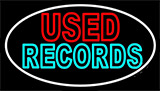 Used Records Neon Sign