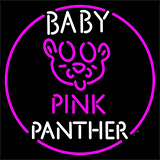 Baby Pink Panther Neon Sign