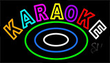 Multicolored Karaoke Neon Sign