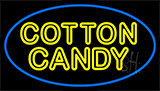 Double Stroke Cotton Candy With Logo Neon Sign