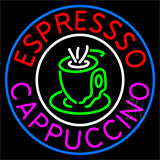 Espresso Cappuccino Cup Neon Sign