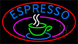 Espresso Coffee Cup Neon Sign