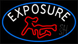 Exposure Full Girl Logo Neon Sign