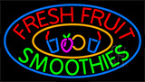 Fresh Fruit Smoothies Neon Sign