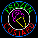 Frozen Custard Neon Sign