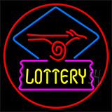 Lottery Logo Neon Sign