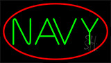 Navy Block Neon Sign
